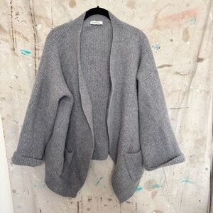 Gentle Herd Cashmere Cardigan Sweater